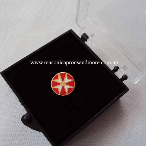 thumbnail interactive-video image 1 of Knights Crusader Templar Cross Metal Lapel Pin Badge Flag Button Hat Pin Made In France 1 of 5